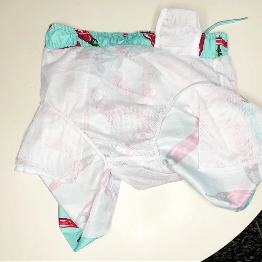 Jake Austin Men’s 6” Hot Pepper Swim Trunks Size Small